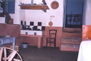 Cucina della casa della SdD